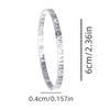 Luxury Women's Stainless Steel 18K Gold Plated Bracelet Waterproof Design with Roman Numeral Inlaid Zirconia for Gift
