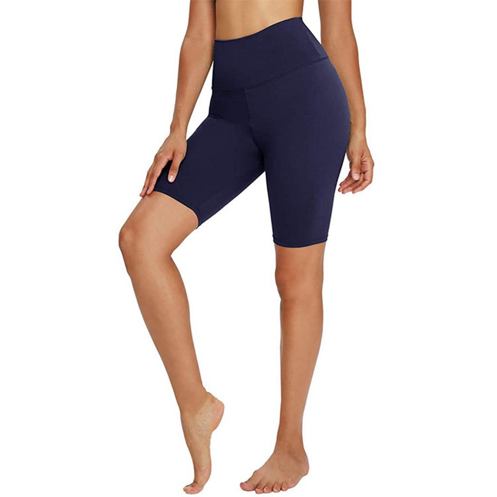 Women's Barely-There Yoga Shorts, Peach Buttocks Fitness Pants, High-Elastic Tight Abdomen-Lifting Buttocks Cycling Pants
