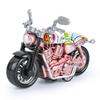 Trendy Mini Motorcycle Keychain Pendant: Cool Model Figurine Car Keyring Toy