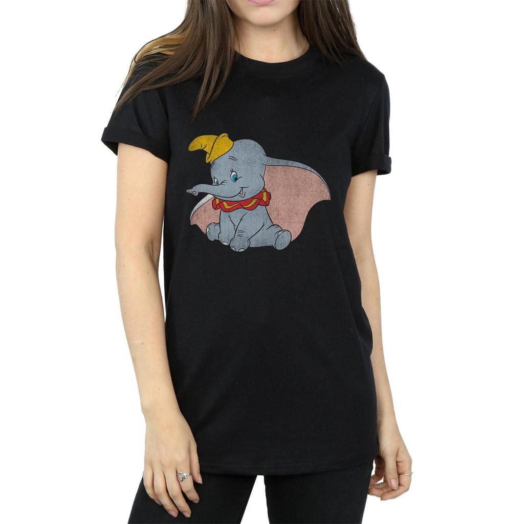 Dumbo Womens/Ladies Classic Cotton Boyfriend T-Shirt