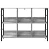 Bookshelf Grey Sonoma 102 x 32 x 72.5 cm Particleboard