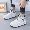 Women's Tennis Sneakers Light Breathable PU Casual Walking Shoes  Women Lace-up Platform Boots