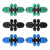 DN16mm Pipe To 4/7mm Hose Multi-way Locked Connector 4/6-Way Interface Joint Garden Agricultural Irrigation Pipe Water Splitter