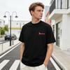 Garfield "TRUST ME" Front and Back Print Short Sleeve T-Shirt, American Streetwear Brand Heavyweight Cotton Loose Fit Oversized Couple Top