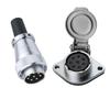 ZHQCN WS28 TQ/ZG Waterproof M28 Aviation Power Connector 2 3 4 7 8 9 10 12 16 17 20 24 26 Pin Soldering Plug Flip Cover Socket