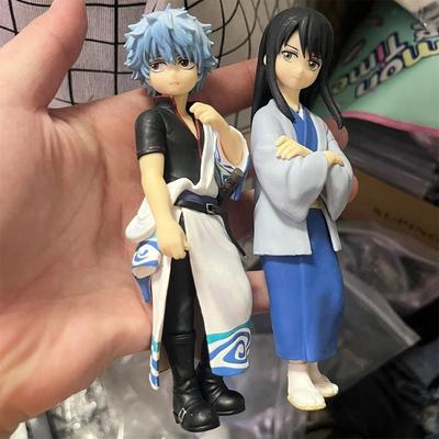 Adokenette Gintama Sakata Gintoki Katsura Kotaro Takasugi Shin Tekupiku Hareketli Figür Koleksiyonu Tatil Yeri Hediyesi