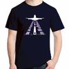 Phonetic Alphabet Airplane Runway Fashion Graphic T Shirts Summer Tees Tops Cotton Short Sleeve Tshirts Unisex Print T Shirt