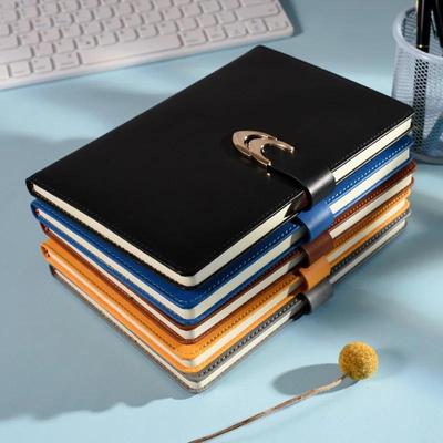 Notizbücher PU A5 Journal Notizbuch Tägliches Geschäft Büroarbeit Notizbücher Notizblock Tagebuch Schulbedarf