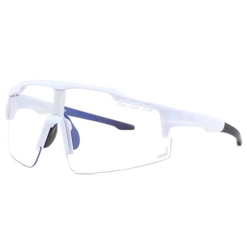 Riding Glasses Cycling Sunglasses Men Women Uv400 Color Change Sports Eyewear Fashion Bicycle Goggles Wrap Around Shades