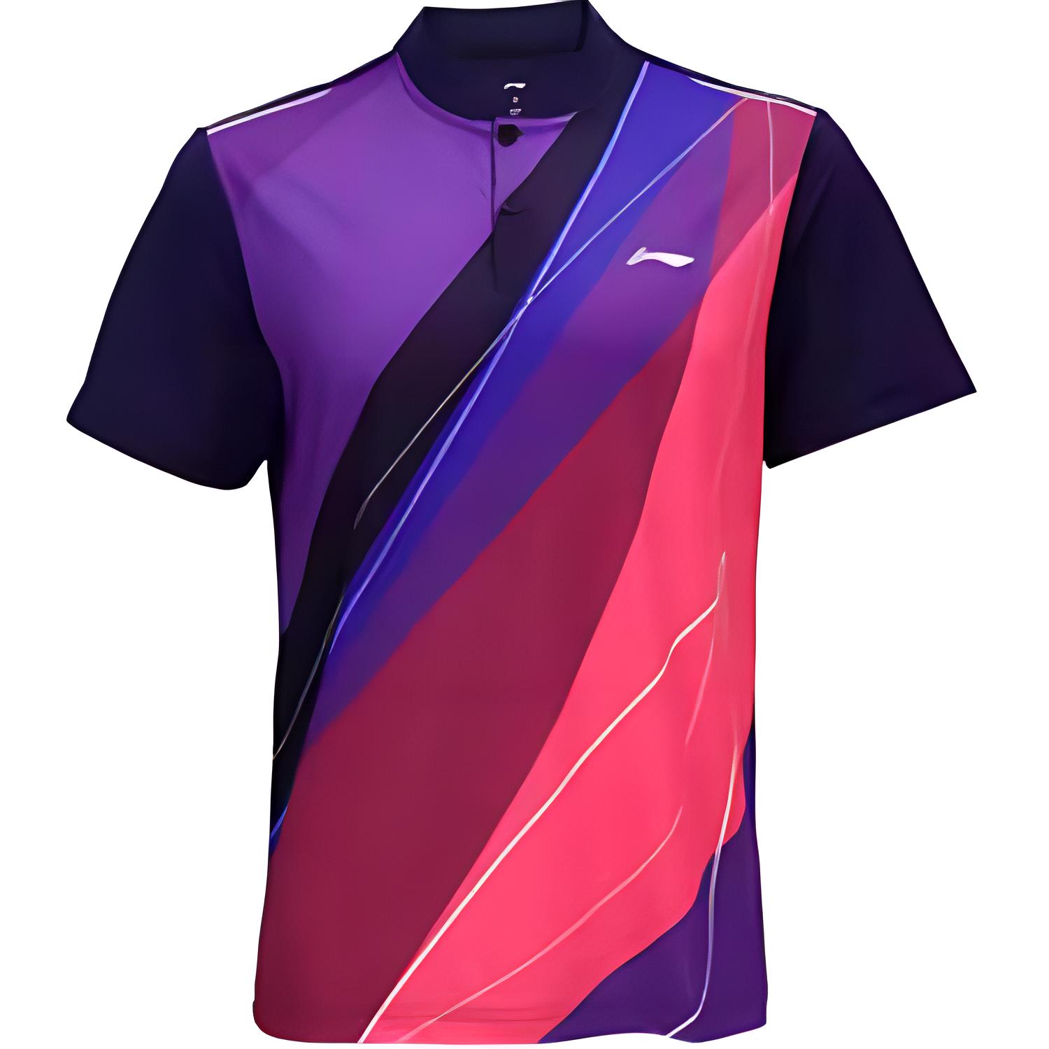 

Дышащий пуловер с коротким рукавом, спортивная майка для мужчин, топ, цвет морской волны AAYT599-1 XXS