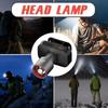 Hands-Free Rechargeable Headlamp Ultra-Bright Zoomable LED with 3 Lighting Modes Essential Outdoor Gear for Camping & Fishing