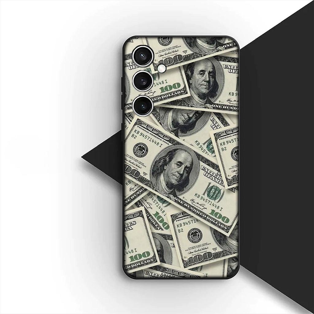 Cover Moneys 100 D-Dollars Wallpaper for Xiaomi Redmi Note 13 A3 14 Pro Plus 9T 14C 13C 13X 9C NFC + Pro+ 5G 4G Phone Case