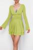 Women's Dress New Season Fashion Mint Knitted Dress