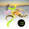 4.8/6/8cm Artificial Worm Baits Saltwater Fishing Tackle Accessories for Trout Fishing Soft Lures Paddle Tail Baits
