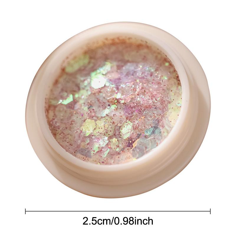 1 Box Mixed Nail Glitter Sequins Flakes Nail Art Powder Decoration Gel Polish Manicure Accessories Supplies