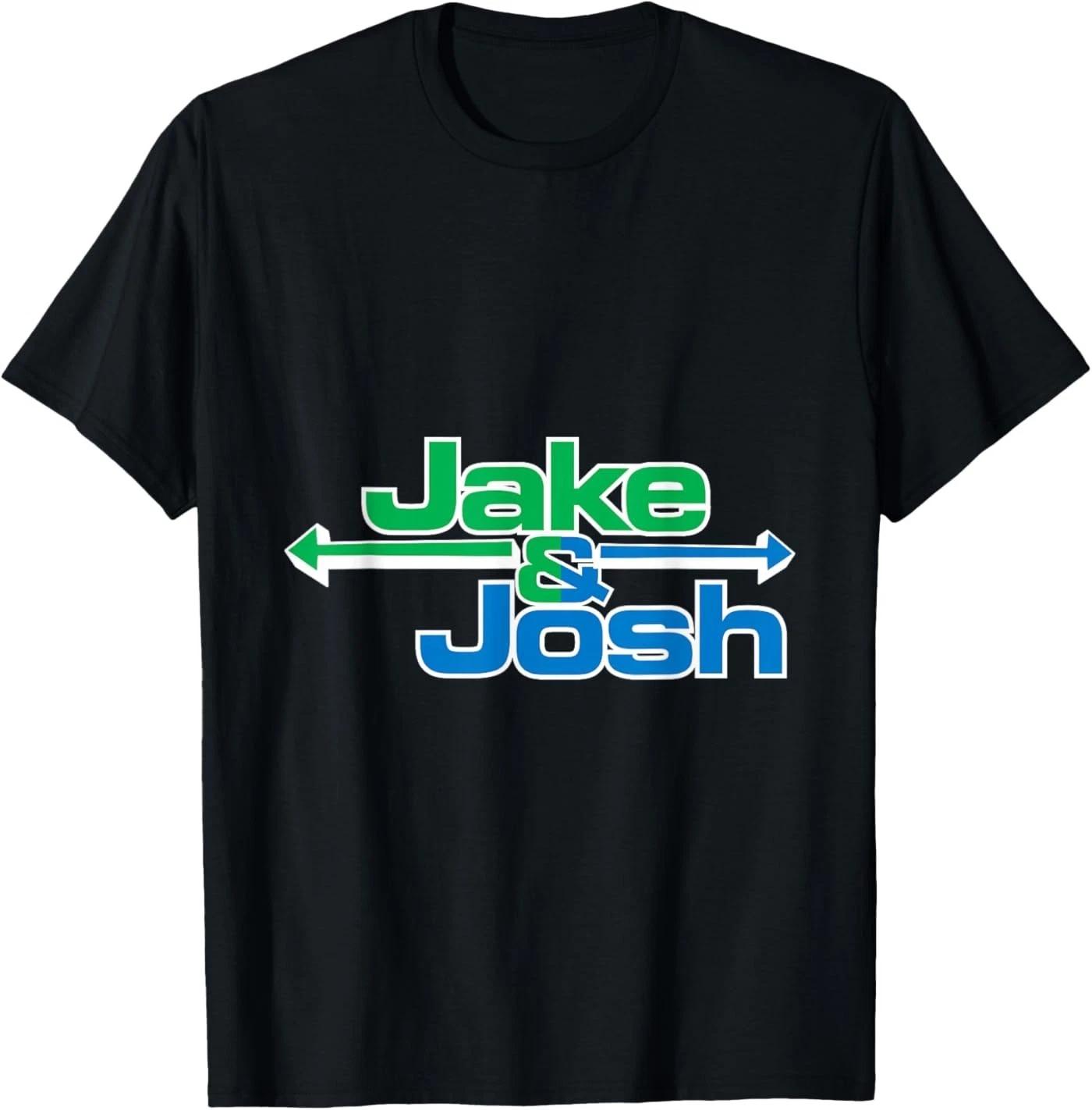 

Jake & Josh Arrow Name Design T-Shirt 4XL