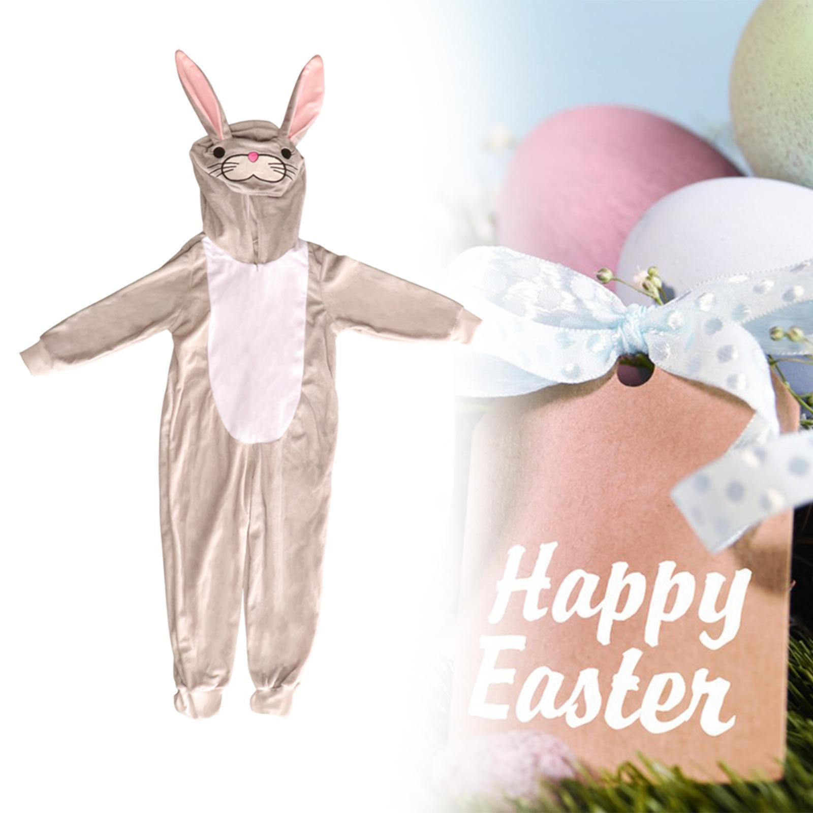 

Детский костюм пасхального кролика, очаровательный комбинезон для праздничного дня рождения L