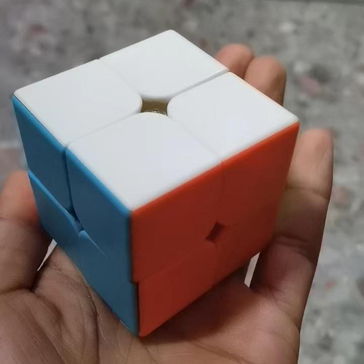 Solid Color Maple Leaf Magic Cube Pyramid Dinosaur Grid Dot Skewed Edge