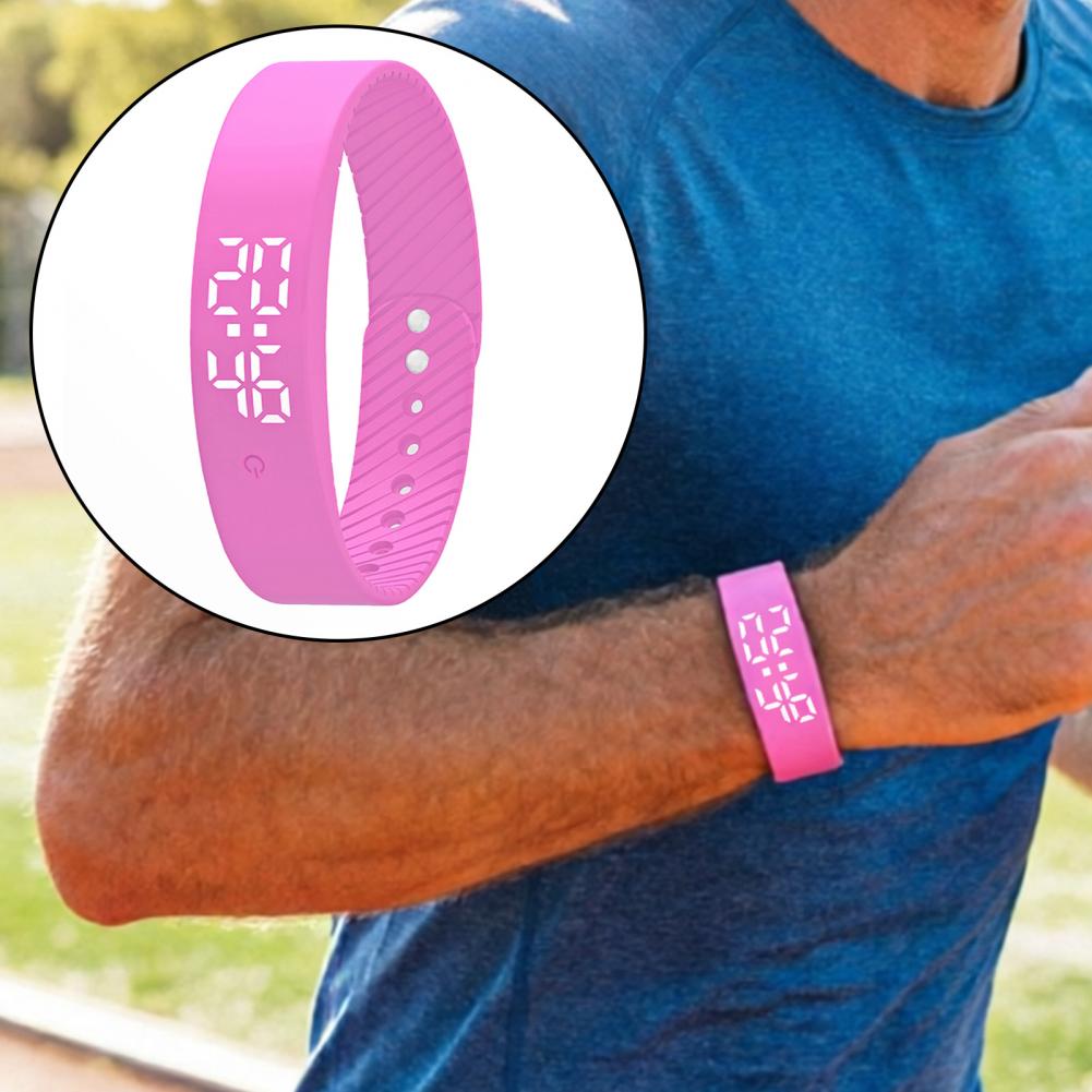 Vibrierendes Alarm-Armband mit Fitness-Tracking Wasserdichte Stumme Weckuhr Armband Vibration Schlaf-Armband Zeitmessung Armbanduhr