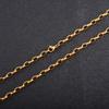 Collana a maglia Rolo in Acciaio Inossidabile 316L Catena O Ovale per Donne Uomini Choker Accessori Gioielli Hip Hop su Collo Collare Regalo Fai da Te