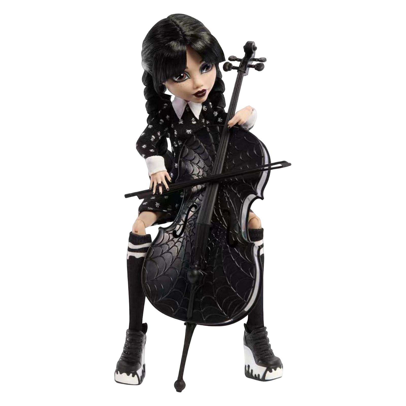 

Подвижная шарнирная кукла, Новая в коробке, Черная, 6 дюймов, Украшение для рабочего стола, Подарок для киномана One Size