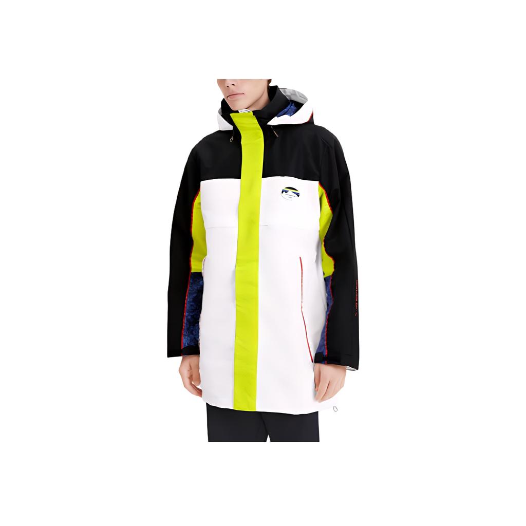PUMA Color Block Hooded Zip Jacket Men jackets White 595419-02
