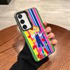 Candy Candy Anime Phone Case For Samsung Galaxy S25 S24 S23 S22 S21 S20 Note20 Ultra Plus Fe colored silver Cover