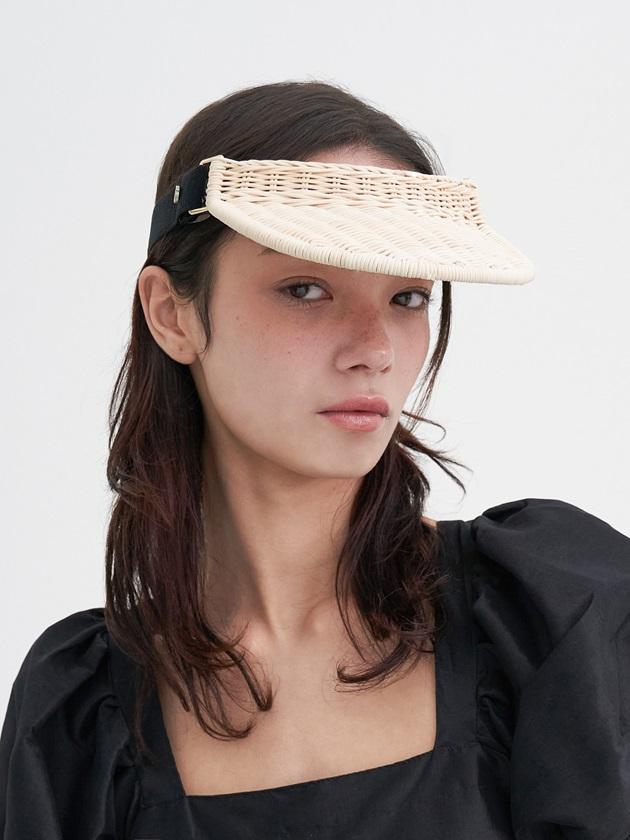 Beulaunhaes Handcrafted Rattan Sun Visor