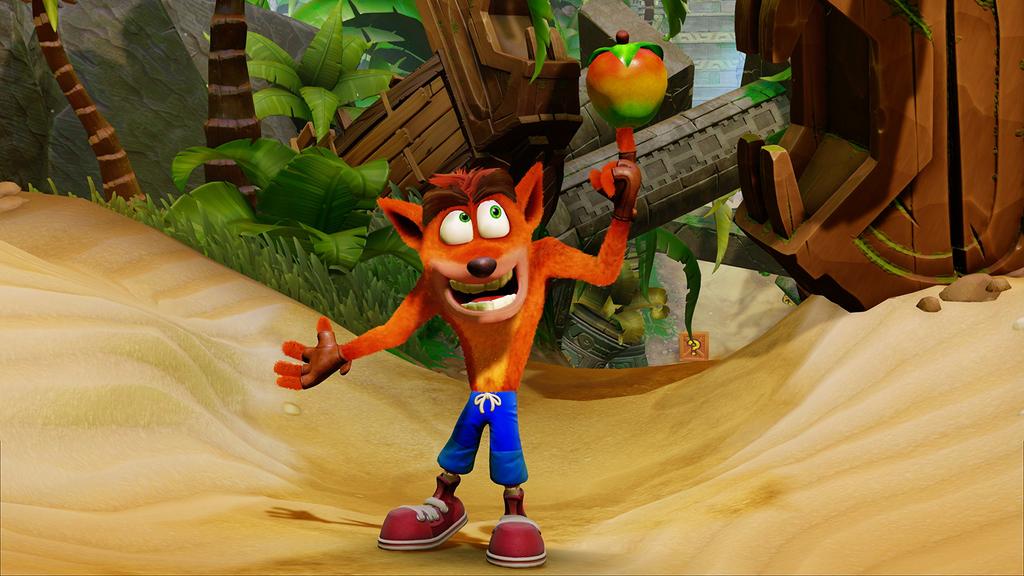 Crash Bandicoot Sane Trilogy North XboxOne N. (Imported America) -