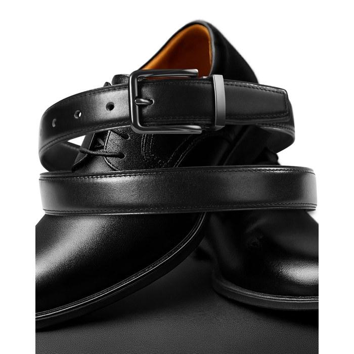 [Tokachi Leather] Men's Leather Belt Made In Japan 125 Cm (Orange)