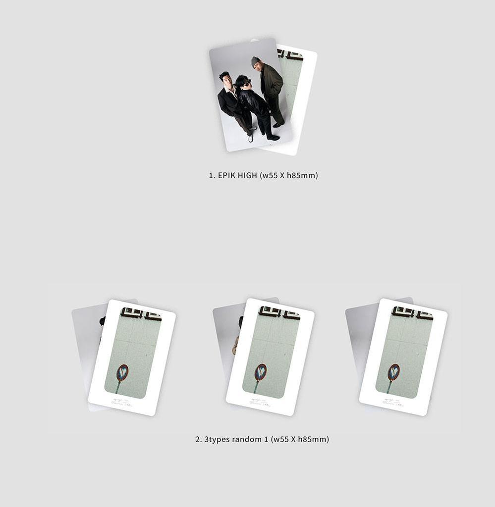 EPIK HIGH [SCREEN TIME] Single Album