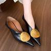 Pointed Toe Footwear Slip On Women Flats With Shoes Female Slides Fashion Shallow Ladies Flats Shoes New In 2025 Spring Summer