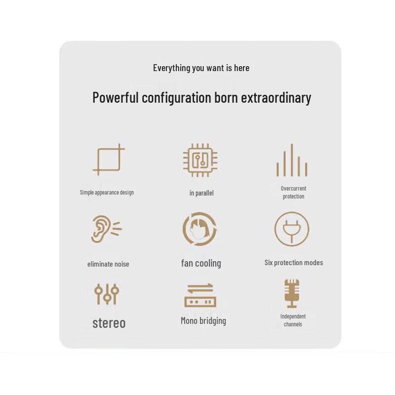 JBL X850 Professional Karaoke Power Amplifier CN Plug (adapter Included)