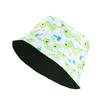 Children's Printed Cartoon Pot Hat, Baby Breathable Sun Hat, Beach Hat, Double-sided Can Wear JDKPM-05