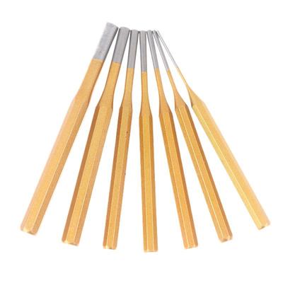 2-10Mm Brass Punch Roll Pin Punch Tool Remover 150Mm For Heavy Duty Chisel Cone Punch For Machinery Hand Tools