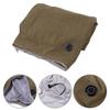 Foldable Wearable USB Heating Blanket 3 Modes Heated Throw Blanket Electric Warm Body Shawl  Home