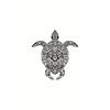 European Size Big Turtle Pattern Men's T-shirt For Summer Outdoor, Casual Graphic Male Clothing, Gift For Men