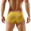 Men Briefs 3D U-Convex Design Breathable Smooth Wire Fit Cut High Elasticity Panties Low-rise Underwear Sleep Work Daily Wear