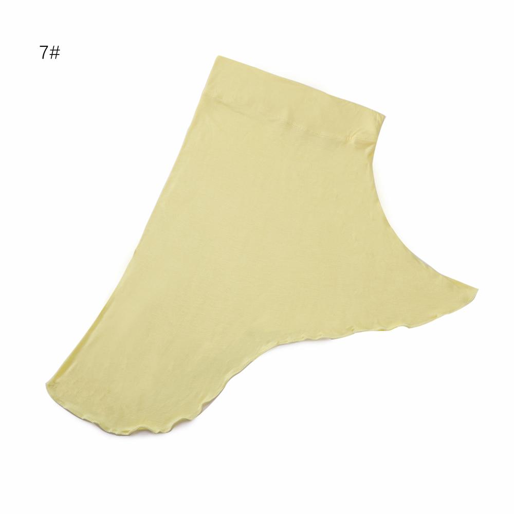 Cotton Inner Hijab Caps Muslim Stretch Jersey Cap Islamic Underscarf Bonnet Solid Headscarf Turbante Turban Mujer Instant Hijab