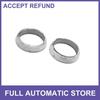TWO 65mm Dia Car Exhaust Pipe Header Manifold Downpipe Donut Gasket Metal