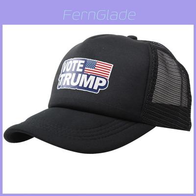 Trump Presidential Vote Election Retro Summer Truck Adult Net Hats Unisex Cap