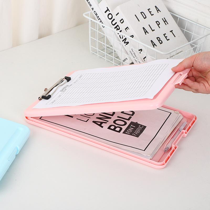 A4 Student-Specific Folder: the Ultimate Clipboard-Style Exam Paper Organizer, High-Capacity Document Binder
