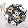 1pc Mickey Mouse Automatic Folding Umbrella - Portable Foldable Design with 8 Ribs, Durable Plastic & Iron Frame,  Sturdy Ribsy250725003