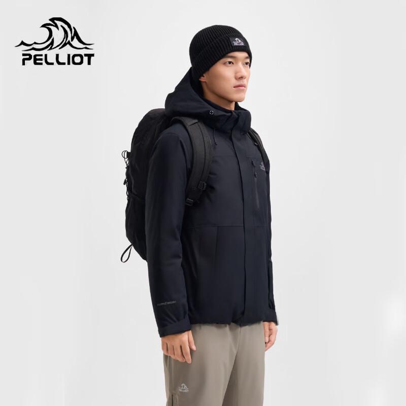 Pelliot Men's Mountain Wild Goose Down Hooded Parka