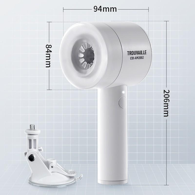Double Ring Vibrating Cock Ring for Men, 9 Modes, Silicone Waterproof Magnetic USB Recharge Delay Toy, Private & Washable Design