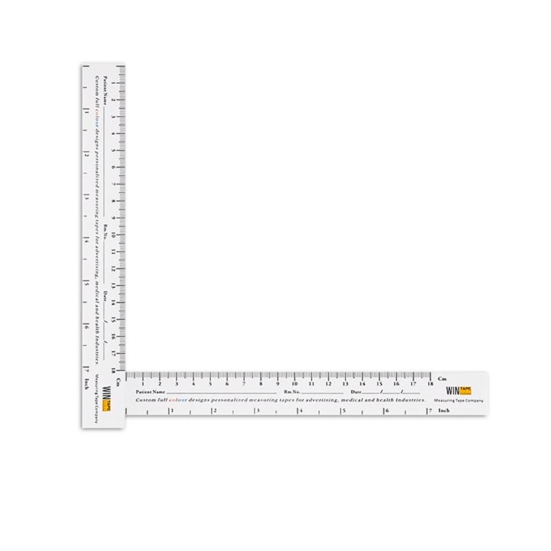 150 Stück Wundmessband Papier Wundlineale Präzises 18 cm Messwerkzeug für das Gesundheitswesen