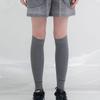 YUTHENTIC Signature Logo Knee Socks Melange Gray AX4XX4001F