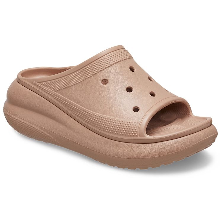 Crocs Casual Versatile Slide Sandals Women Footwear Cork-Brown 208731-2CC