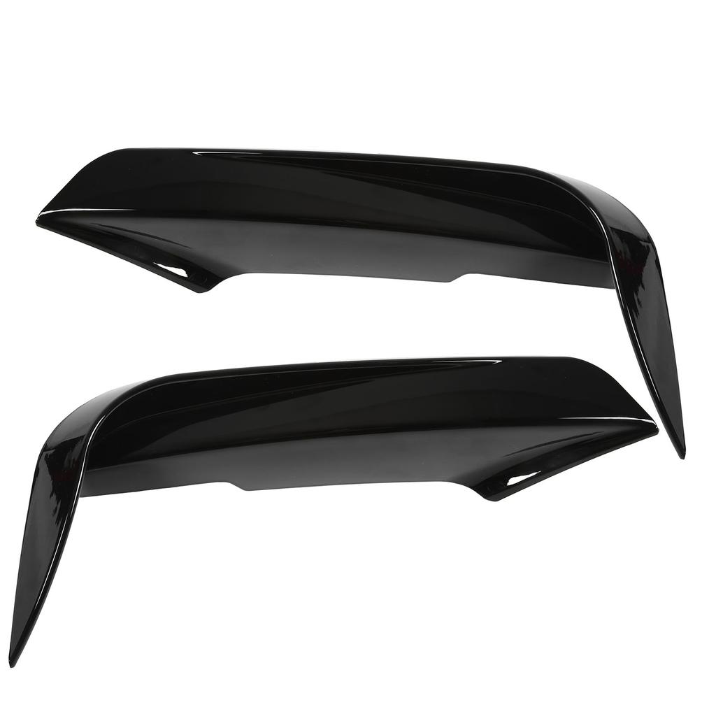 2pcs Front Bumper Vent Canard Splitter Left Right ABS Wind Knife Replacement for 3 Series F30 F31 F3 320i 328i M Sport