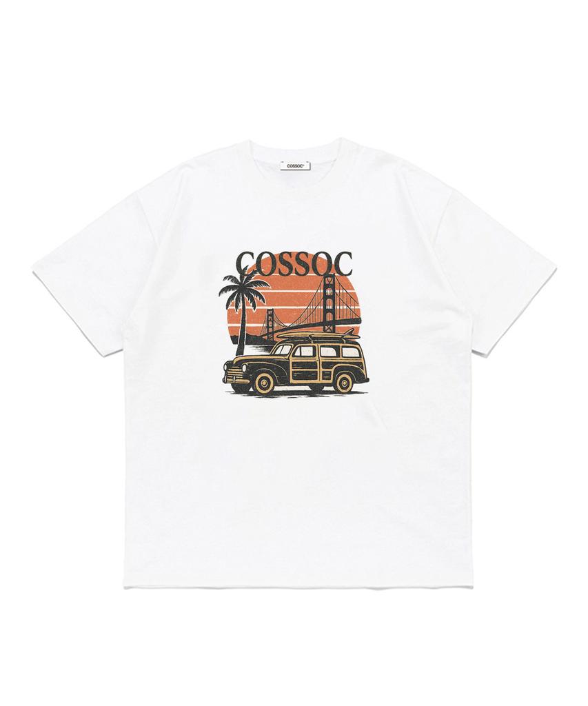 Koso I Like Travel Short Sleeve T-Shirt (White)